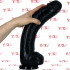 Super John - Fallo Realistico Gigante 39 x 7 cm. Nero - 1
