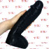 Super James - Fallo Realistico Gigante 31 x 7,5 cm. Nero - 0