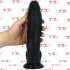 Tyson - Fallo Realistico Gigante 25 x 5,5 cm. Nero - 4