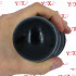 Dum Dum - Cuneo Anale con Rilievi 19 x 6 cm. Nero - 2