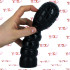 Mills Bomb - Cuneo Anale a Forma di Granata con Rilievi 21,5 x 6,2 cm. Nero - 1