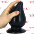 Boum 2 - Cuneo Anale Gigante 19 x 9,5 cm. Nero - 2