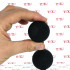 Catena Anale di 42 cm. in Puro Silicone con 4 Sfere da 4 cm. Nero - 3