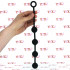 Catena Anale di 32 cm. in Puro Silicone con 4 Sfere da 3 cm. Nero - 1