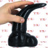 Fox - Fallo Gigante di Volpe 22 x 6,5 cm. Nero - 1