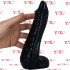 Nautila - Dildo Anale Tentacolo di Piovra Gigante 21,5 x 6 cm. Nero - 0