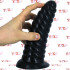 Unicorn Silly - Dildo Anale Corno di Unicorno 21 x 6,5 cm. Nero - 1