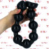 Big Snake Beads - Gut Snake Dildo Flessibile con 8 Bulbi 48 x 4,5 cm. Nero - 0