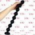 Big Snake Beads - Gut Snake Dildo Flessibile con 8 Bulbi 48 x 4,5 cm. Nero - 2