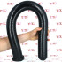 Squamata Spitting - Gut Snake Dildo Flessibile 89 x 6,5 cm. Nero - 0