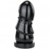 Crown - Dildo Anale Gigante con Aggancio Vac-U-Lock 26 x 10 cm. Nero - 1