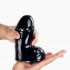 Easy - Dildo Anale con Aggancio Vac-U-Lock 16 x 6,5 cm. Nero - 0