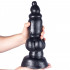 Doggy - Fallo Gigante con Aggancio Vac-U-Lock 34 x 10 cm. Nero - 0