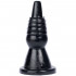 Grappler - Cuneo Anale con Rilievi 20 x 7 cm. Nero - 3