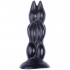 Triple Frog - Dildo Anale a 3 Sezioni 21 x 5,5 cm. Nero - 0