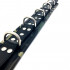 Collare Regolabile in Pelle di Alta Qualità Spessore 4 mm. con Anelli Metallici - 3
