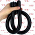 Naja Spitting - Gut Snake Dildo Flessibile 90 x 2,5 cm. Nero - 2