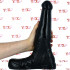 Boots - Dildo Gigante e Stivale per Fisting 2 in 1 35 x 8,5 cm. Nero - 0