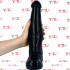 Boots - Dildo Gigante e Stivale per Fisting 2 in 1 35 x 8,5 cm. Nero - 1