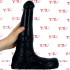 Boots - Dildo Gigante e Stivale per Fisting 2 in 1 35 x 8,5 cm. Nero - 2
