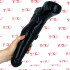 Boots - Dildo Gigante e Stivale per Fisting 2 in 1 35 x 8,5 cm. Nero - 5