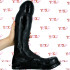 Rangers - Dildo Gigante e Stivale per Fisting 2 in 1 43 x 10,5 cm. Nero - 1