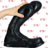 Rangers - Dildo Gigante e Stivale per Fisting 2 in 1 43 x 10,5 cm. Nero - 3