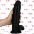 Darel - Fallo Realistico Gigante 26 x 6 cm. Nero - 2