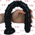 Otto - Gut Snake Dildo Flessibile 45 x 4,3 cm. Nero - 4