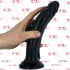Ali & Matt - Fallo Doppio Realistico Gigante 25 x 8,5 cm. Nero - 3