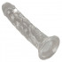 Dildo Magic Shiver Jelly trasparente con Ventosa Beau 15 x 2,5 cm - 2