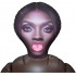 Bambola Gonfiabile Trans Love Doll Eager Bae con Fallo 16,5 x 3,8 cm Africana - 2