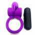 Anello Fallico Vibrante E9 Viola - 2