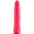 Dildo realistico Silicone E11 19 x 4,3 cm con Ventosa Fucsia - 3