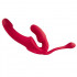 Strap On senza lacci Triple Teaser con Triplo Vibratore, Ricaricabile USB con Telecomando - 2