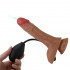Imbragatura Strap On per Donna Con Dildo Realistico Eiaculante e Vibrazione Oher 19x4,3 cm - 3