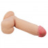 Dildo con Pelle Scorrevole 16 x 4,4 cm Carne - 7