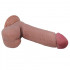 Dildo con Pelle Scorrevole 16 x 4,4 cm Mulatto - 4