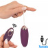 Ovetto Pulsante Wireless in Silicone 9 x 3,4 cm. Viola - 0