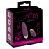 Ovetto Pulsante Wireless in Silicone 9 x 3,4 cm. Viola - 8