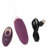 Ovetto Pulsante Wireless in Silicone 9 x 3,4 cm. Viola - 3