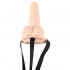 Strap-On Vibrante Cavo per Uomo in Silicone 17,5 x 4,7 cm. Color Carne - 3