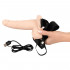 Strap-On Vibrante Cavo per Uomo in Silicone 17,5 x 4,7 cm. Color Carne - 4