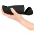 Masturbatore Vibrante in Silicone con 3 Motori Regolabili Ricaricabile USB Nero - 3