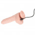 Vibratore Realistico con Spinta in Silicone con Telecomando Wireless 21 x 4,2 cm. color Carne - 4