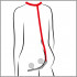 Gancio Anale e Vaginale in Acciaio  con corda BDSM - 5