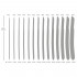Set di 14 Sonde Dilatatori Uretra in Acciaio Inossidabile da 4 a 17 mm. - 5