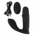 Panty Vibrator - Vibratore Indossabile con Spinta in Silicone Nero Ricaricabile con Telecomando Wireless - 6