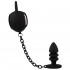 Ball Cage Collegata a Cuneo Anale in Silicone 8 x 2,9 cm. - 2