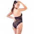Body Sexy a Rete Nera, Colletto e Schiena Aperta - Taglia unica elasticizzata (Tg.36-44) - 3